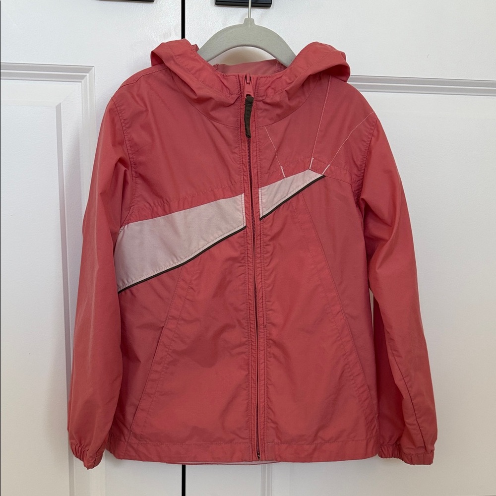 Columbia windbreak rain jacket 6/6x